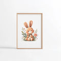 Affiche Lapin Champêtre