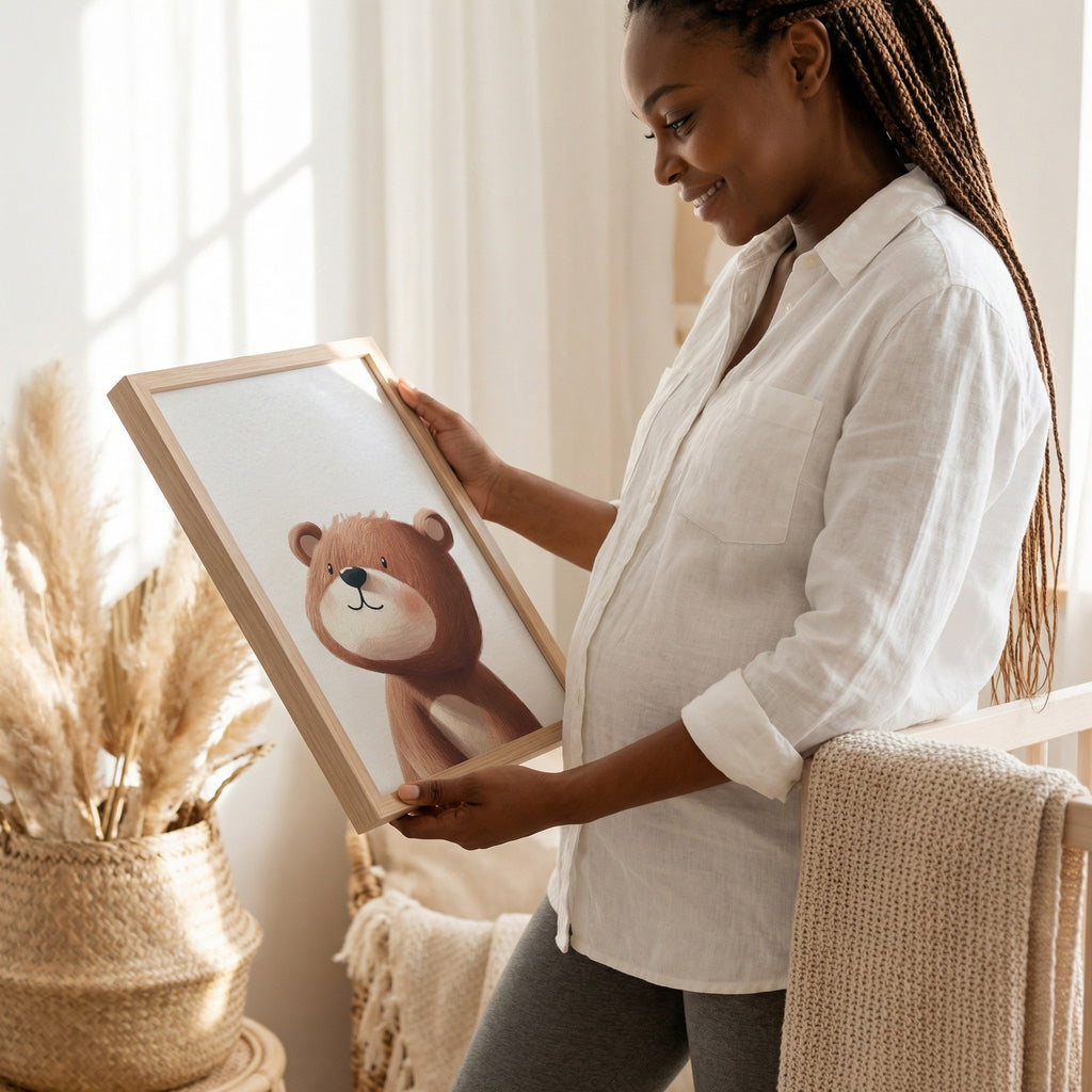 Affiche Ourson Brun