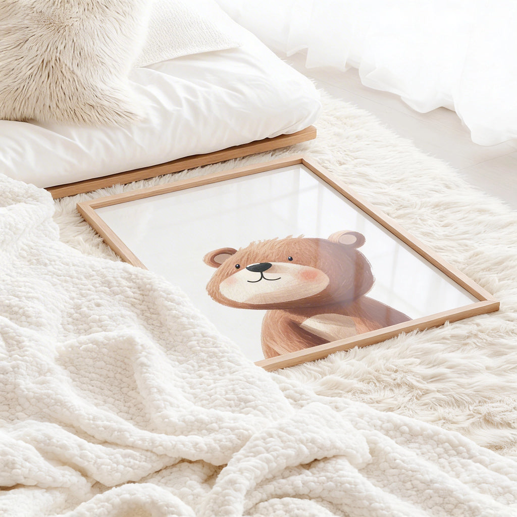Affiche Ourson Brun