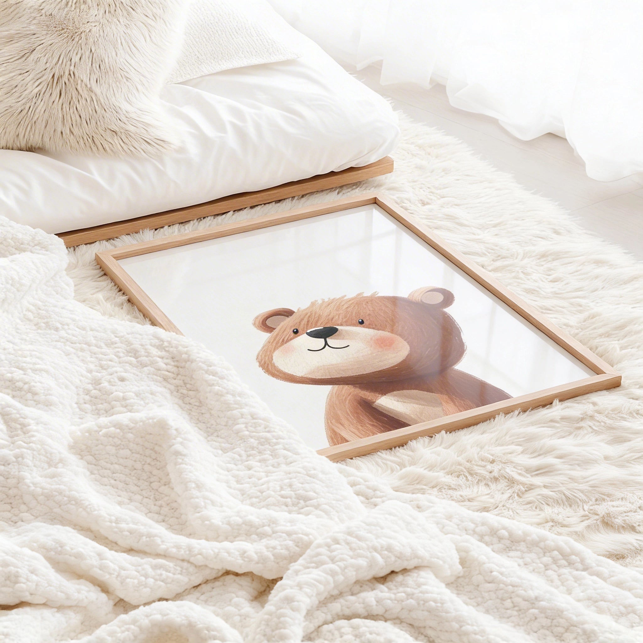 Affiche Ourson Brun